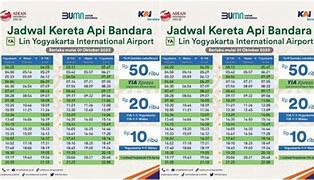 Jadwal Kereta Bandara Yia Ke Solo 2021 Hari Ini